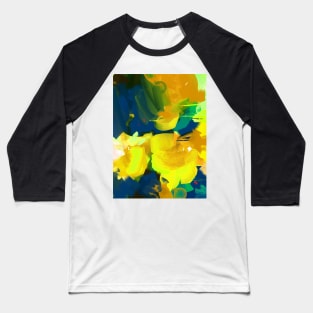 Summer #Abstract #Flowers Baseball T-Shirt